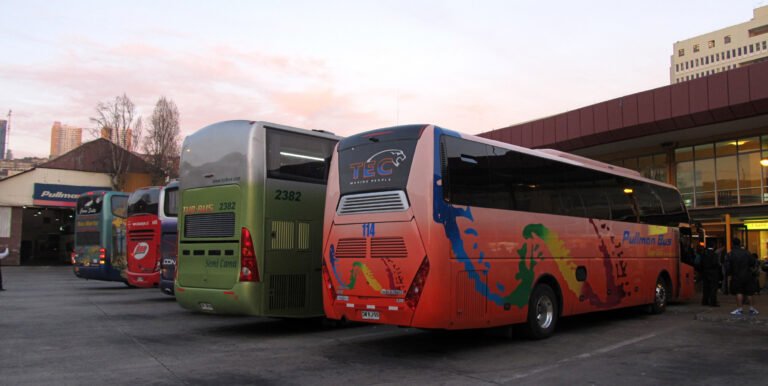 Dónde encontrar buses desde Valparaíso al aeropuerto de Santiago
