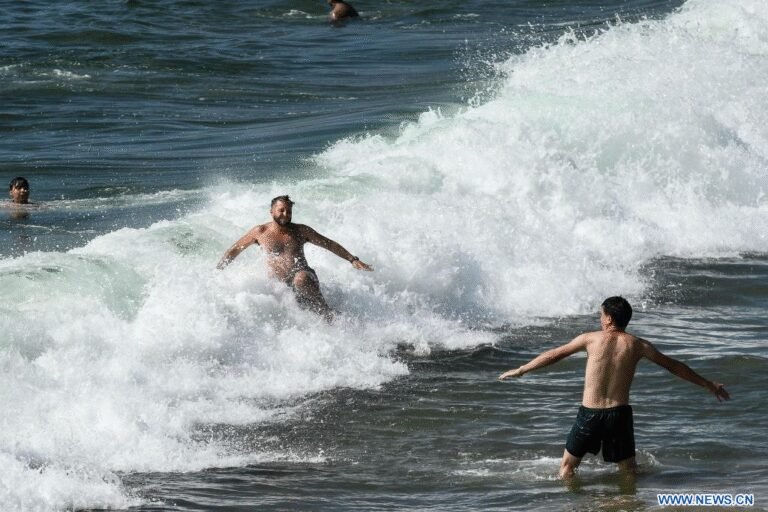 gente disfrutando de actividades en la playa