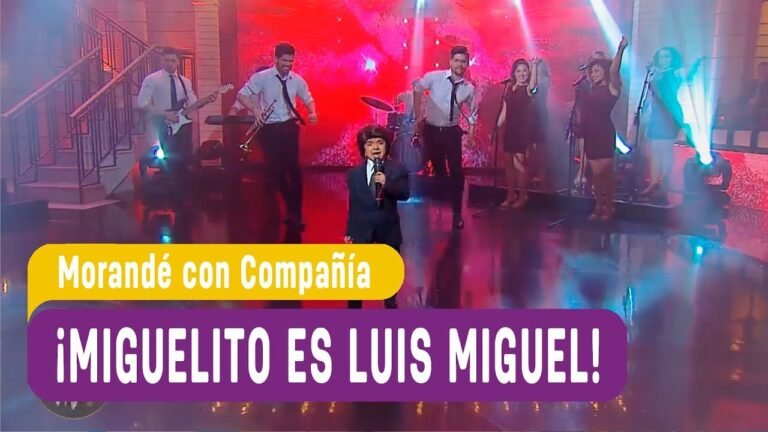 Cuáles fueron los momentos más destacados de Luis Miguel en Morandé con Compañía 1 Cuáles fueron los momentos más destacados de Luis Miguel en Morandé con Compañía